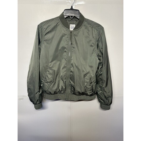 GAP Women's Light Green Jacket Size Small | Casual Lightweight Zip-Up Coat - Picture 1 of 15